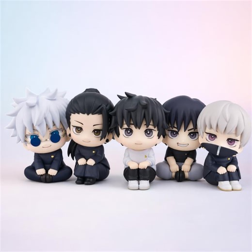 Jujutsu Kaisen Chibi Figures | Gojo, Geto, Toji, Yuta, Inumaki Anime Collectibles (PVC) - Etsy