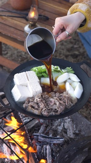 〆まで最高！肉豆腐（レシピは説明欄に記載）