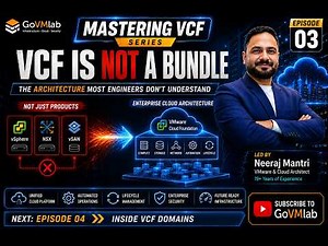 Most Engineers Misunderstand VMware Cloud Foundation (VCF) | Mastering VCF | Ep. No.3 | GoVMlab