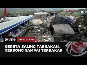 Kereta Barang dan Kereta Penumpang Tabrakan, 36 Orang Tewas | Kabar Hari Ini tvOne