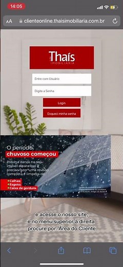 Como acessar o boleto na Área do Cliente - Celular