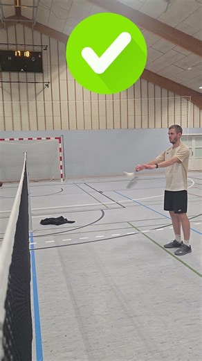 Badminton Low Serve, Do and Dont