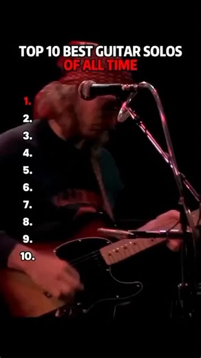 Sir's Guitar Classes on Instagram: "Top 10 Best Guitar Solos of All Time 🎸 Part 1 (Below mentioned list is based on world wide community, what do you say ZEN Z?) Comments what would you say? These solos aren’t just notes — they’re emotions, innovation, and pure guitar mastery captured forever. From soulful bends to lightning-fast runs, these iconic moments continue to inspire generations of guitarists worldwide. Which one is your favorite? 1. “Comfortably Numb” – David Gilmour A solo that bleed