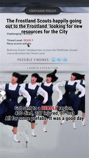 The Frostland Scouts are just built different | #frostpunk #frostpunk2 #gaming #pcgaming