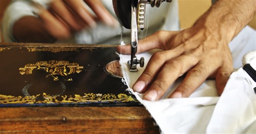 Woman restores dozens of antique sewing machines