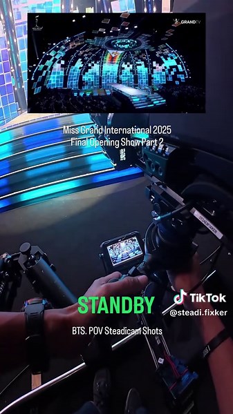 Steadicam POV Shot from MGI 2025 Opening Show