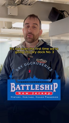 26K views · 733 reactions | Today, Battleship New Jersey departs @navyyardphila to head to Paulsboro Marine Terminal after nearly 12 weeks of dry dock maintenance. Did you know this was her fourth time at Dry Dock #3? #DryDockNJ#militaryhistory #maritimehistory #interestingthings #history #navyships #ships #usnavy #battleship #historicships #philly #museumsoftiktok #drydock #drydocking | Battleship New Jersey | Facebook
