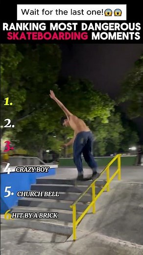 Top 5 Most Dangerous Skateboarding Moments That Went Terribly Wrong 😱🛹