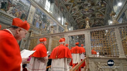 With the eyes of the world on St. Peter’s Square ahead of the secretive conclave to elect the next pope, David Muir shares new images from inside the Vatican and reports on how this year’s will be like no other. https://abcnews.link/NRc1fTp | ABC World News Tonight with David Muir