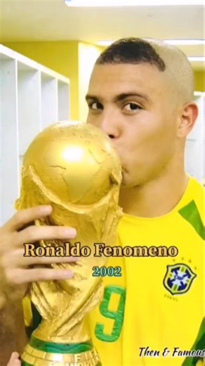 Brazil 2002 🇧🇷 Then and Now #football #worldcup #ronaldonazario #ronaldinho #brazil #r9
