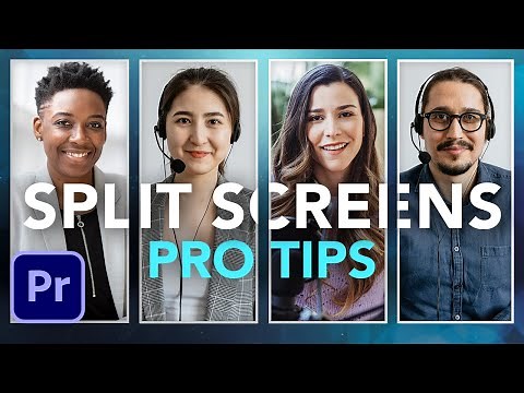 Split screens: a faster workflow in Premiere Pro
