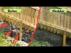 Gartenmauer reparieren leicht gemacht – Schritt für Schritt 🏡| [Chris]