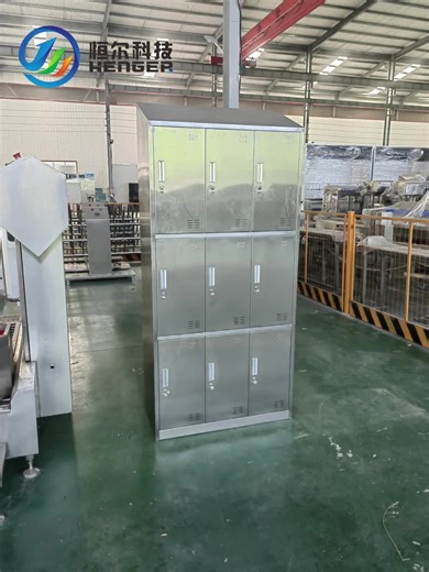 Heavy-Duty Steel Factory Locker Industrial Storage Cabinet for Workplace Employees