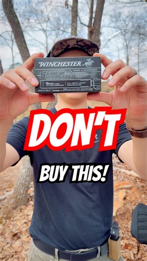 Don’t Buy This Subsonic Ammo