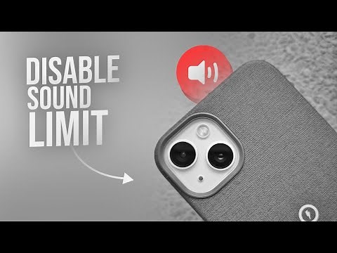 How to Disable Sound Limit on iPhone (tutorial)