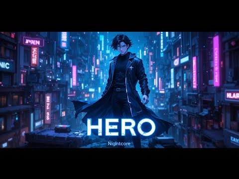Nightcore HERO - Emotional AMV | Feel Like a Hero Again (Lyrics)