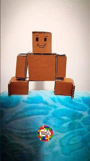 make robot with cardboard #ragdoll #cardboardragdoll #craftragdoll #craft