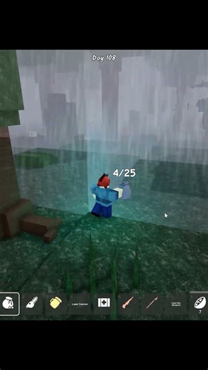 I was looking for scrap metal when it rained #roblox #99nightintheforest #robloxshorts
