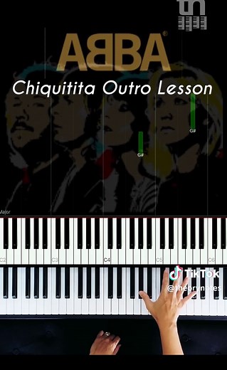 Learn ABBA's Chiquitita Ending for Piano