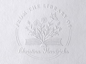 Book Embosser Personalized, Gifts for Book Lovers, From the Library of Book Stamp, Custom Book Embosser, Stamp, Library Embosser W Name - Etsy