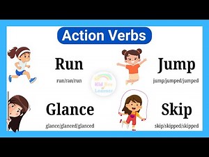 100 Action Verbs for Kids 🚀 | Learn English with Fun Movements & Animation