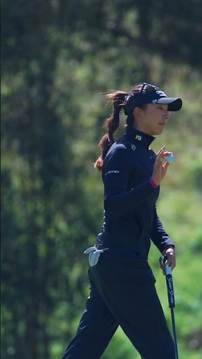 Presenting your 54-hole co-leader, Alison Lee ✨