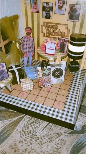 #3dminiframe #miniaturegiftbox