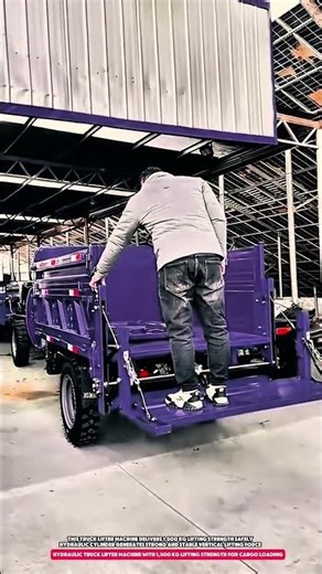 Hydraulic Truck Lifter Machine with 1,500 kg Lifting Strength for Cargo Loading
