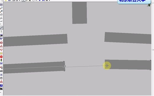 vissim视频教程 04 线路连接器基本使用