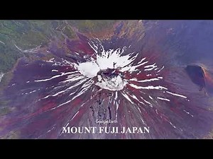 Near Perfect Volcanic Cone – Mount Fuji #googleearthstudio