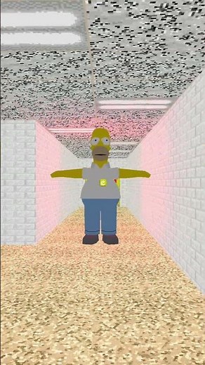 Homer Simpson Baldi Jumpscare!