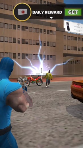 Rope Hero Gameplay ⚡ Bijli Power + Fire Mode 🔥 | Super Action Fight #RopeHero#RopeHeroGameplay#Bijli