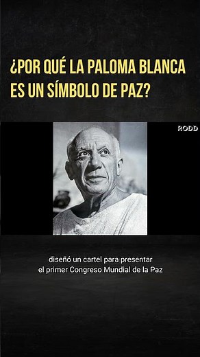 ¿Por qué la paloma blanca es un símbolo de paz?