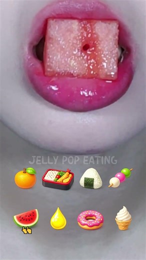 🍉 ASMR EMOJI FOOD: Watermelon | Eating Sounds (original speed)