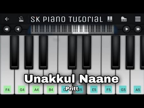 Unakkul Naane - Pritt | EASY Piano Tutorial | Perfect Piano