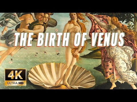 The Birth of Venus 🖌 By Sandro Botticelli | CLOSE UP