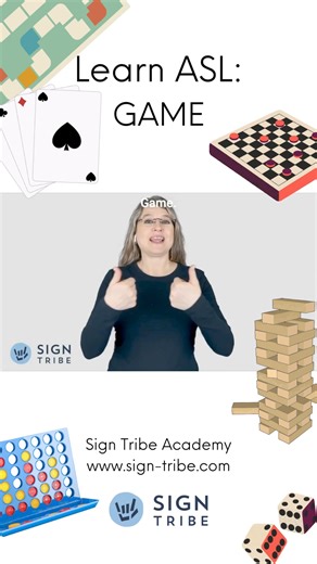 2.4K views · 76 reactions | 蘭 Learn how to sign "GAME" in American...
