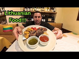 Vilnius Food Tour 🇱🇹 | Local Dishes, Cafés & Beaver Meat