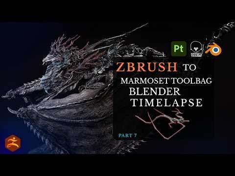 ZBrush Sculpting “TISHTRYA” Concept Timelapse - Part 7