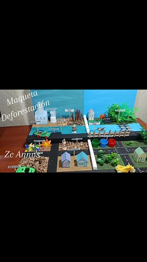 Maqueta Ecológica: Soluciones a la Deforestación