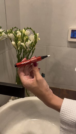 Get Ready With Us. ❤️ Use our Optic White Express Whitening Pen the night before a special occasion for whiter teeth in just one day*. #ColgateAU #TeethWhitening - *Starts working after 1 day when used as directed. Individual results may vary. | Colgate Australia and New Zealand