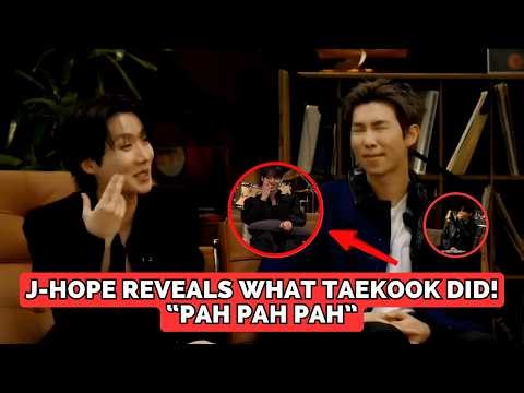 J-Hope Reveal What Jungkook and Taehyung Keep Doing in the Recording Studio 😂 | BTS Weverse Live