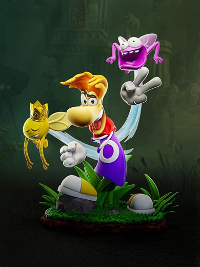 Rayman 3D Print Model – Limbless Legend Statue (digital STL File) - Etsy Australia