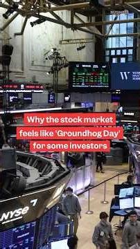 The stock market is starting to feel like #GroundhogDay, but investors are tuning out the noise.