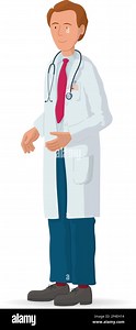 Vector illustration of medical people character. Professional doctor. Hospital worker Stock Vector Image & Art - Alamy