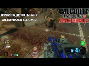 ASCENSION | GUÍA CÓMO HACER EL EASTER EGG TUTORIAL | BLACK OPS 3 ZOMBIES CHRONICLES DLC 5