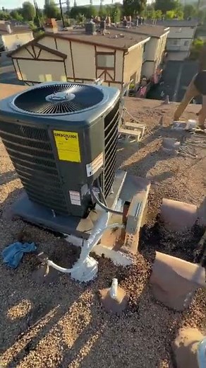 Goodman air conditioning installation