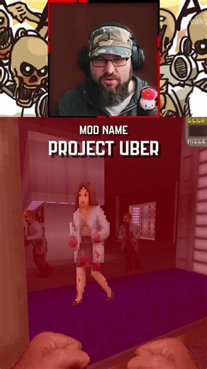 Doom Project Uber in a nutshell #doom #gaming #mods