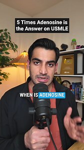 The fifth adenosine scenario is where most people lose points #usmle #medstudent #medschool #medicalstudent #medicalschool | Manik Madaan