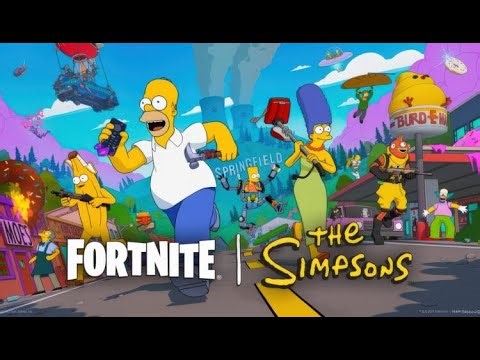 🔥⛏️💥 Nouvelle Saison Fortnite x Les Simpsons #3🍩– “Bienvenue à Springfield !” 🏠🔥| #FortniteLive